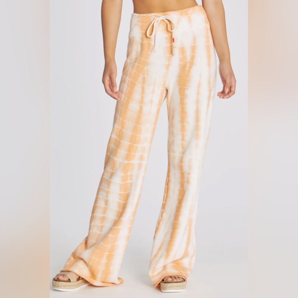 Wildfox Jude Orange Melon Tie Dye Sweatpant